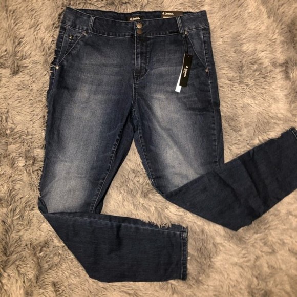 d. jeans Denim - D. Jeans High Waist Skinny Trouser Jeans